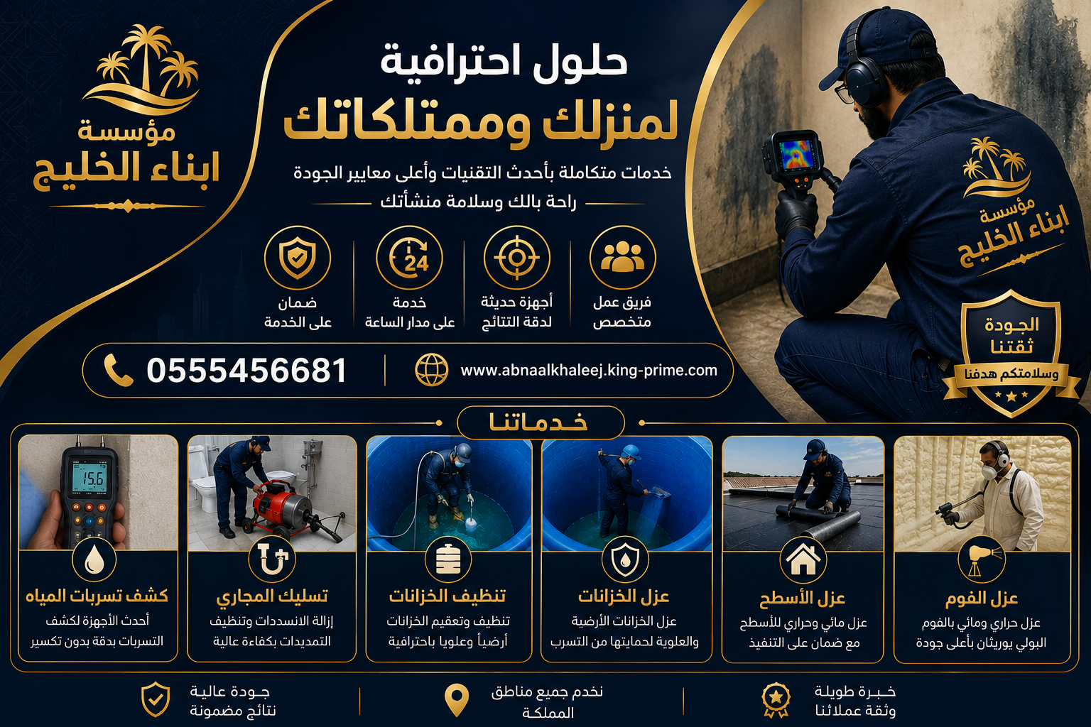 خدمات احترافية عالية الجودة
