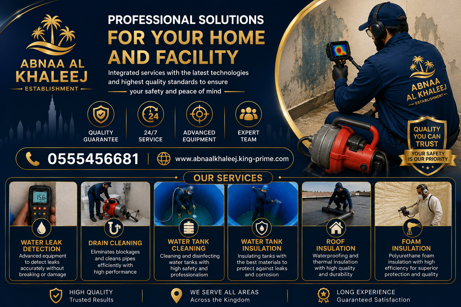 High-quality professional services