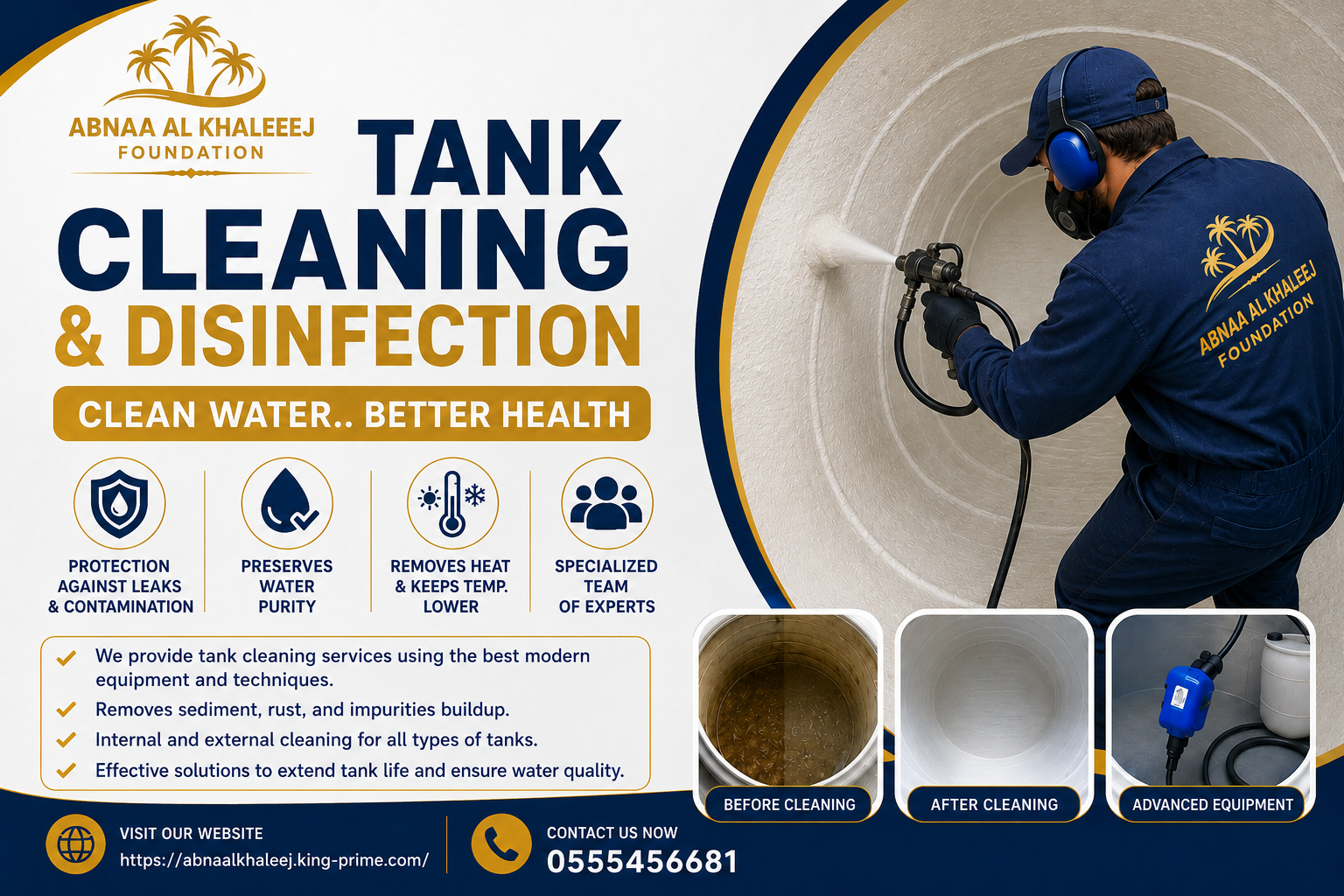 Tank Insulation Services in Riyadh