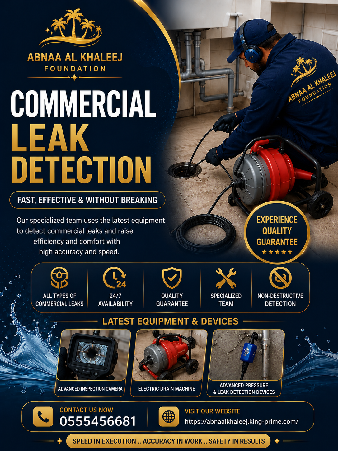 Drain cleaning in Riyadh